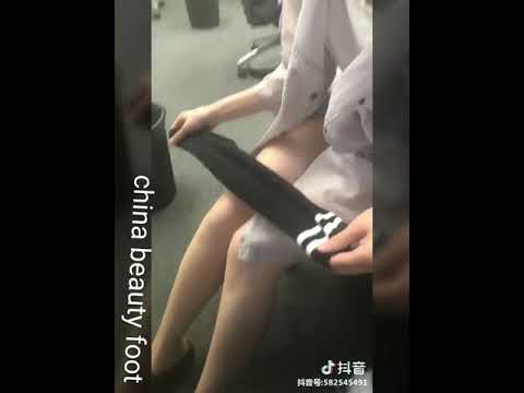 中国美女美腿美足 chinese beautiful leg foot 중국미녀 발