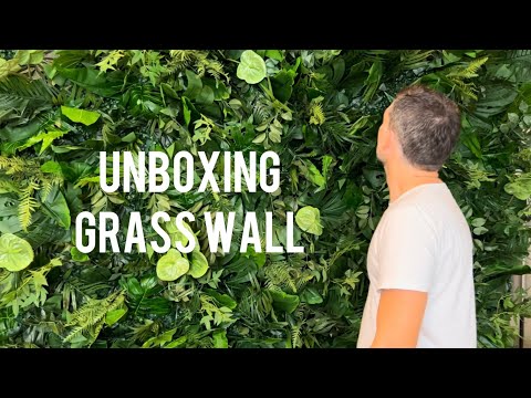 UNBOXING | New Grass Wall from Rose Morning