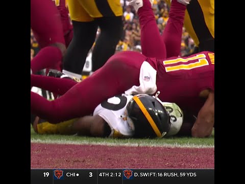 Jeremy Chinn with a Fumble Recovery vs. Pittsburgh Steelers