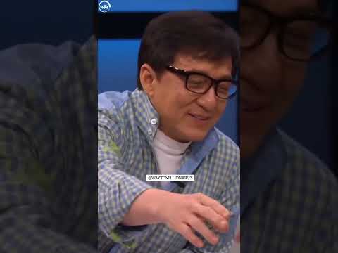 Jackie Chan the martial artist in Steve Harvey show # funny 😂 moment #shorts