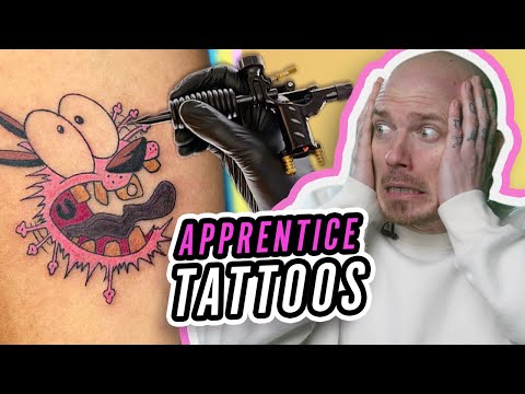 APPRENTICE TATTOOS #8 | Tattoo Critiques | Pony Lawson