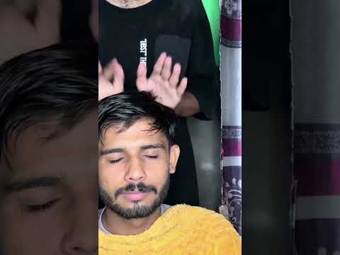 ASMR SALAAP HEAD MASSAGE AND HAIRCUT FULL VIDEO AT CHENNAL