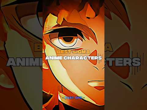 SIGMA 🗿 CHARACTERS IN ANIME || #anime #animeshorts