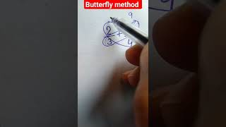 multiple trick butterfly method for addition of two fractions #quickmathtrick #quicktricks