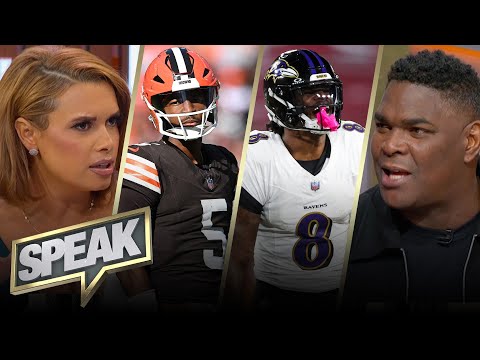 Jameis Winston leads Browns pass Lamar's Ravens 29-24, What did this win tell you? | NFL | SPEAK