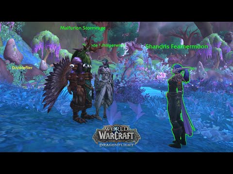 Dragonflight Epilogue 10.2.5 All Dialogues | Tyrande, Khadgar, Mathias Shaw