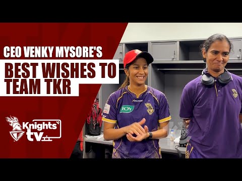 CEO Venky Mysore's Special Message for TKR On Reaching WCPL Final | Knights TV | WCPL 2024