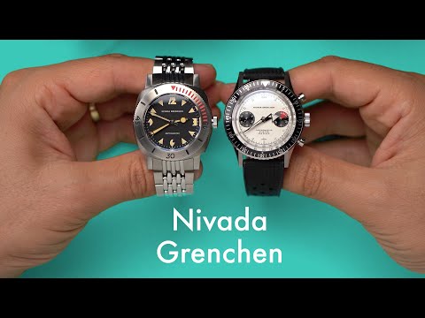 Nivada Grenchen Depthmaster Pac Mac and Chronomaster Aviator Sea Diver