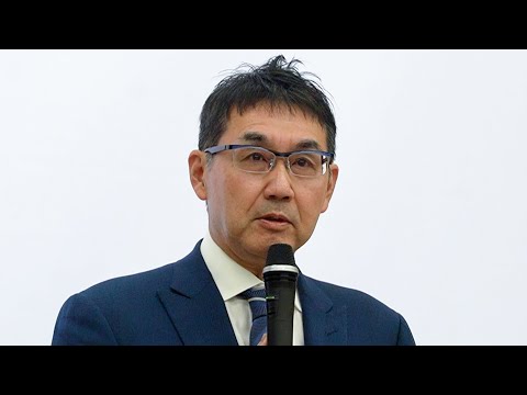 河井元法相が日本犯罪社会学会の大会で講演