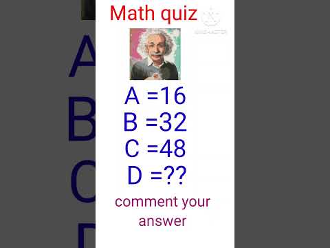 Math quiz || #math #quizgame #quiz #mathematics #gkquestion