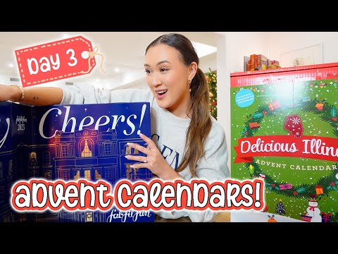 I Opened All Of My Advent Calendars At Once *bc no self control* | Vlogmas Day 3