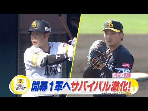 今キャンプ初の実戦（紅白戦）が開始！【スポーツキラリ★】