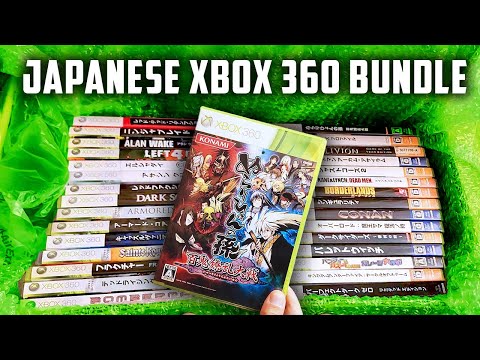 I Bought 30 Japanese Xbox 360 Games for $59 (Unboxing)