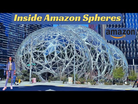 Inside Amazon Spheres | Amazon Headquarters | Seattle Amazon