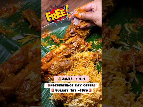 🚨BUY1 get 1 free🤩 #kphb #hyderabad #food #reels #shorts #trending #ytshorts #viralvideo #biryani