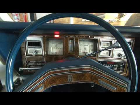 1979 Lincoln Mark V Bill Blass Cold Start with Kickdown