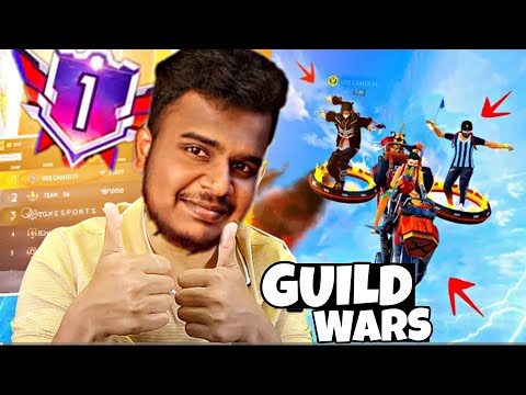 SHOCKING BOOYAH CHALLENGE GUILD WARS | #vrsgamerff #freefire #viral #brranked