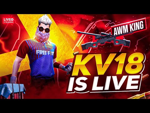 LIVE ON🔴 GUILD TRAILS 🤩 TROGON, M1887, CHARGE BUSTER #kv18 #freefirelive