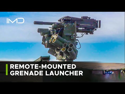 Unstoppable Firepower: Mk 19 Grenade Launcher on a Remote Weapon Station!