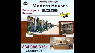 Gated Independent Houses for Sale @ Dammaiguda & Keesara. Call: 834 088 3331. #independent #plots