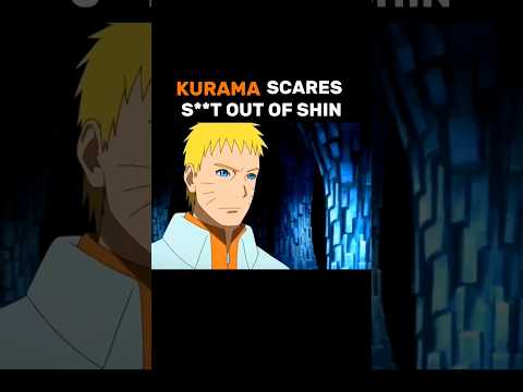 Kurama & Naruto Scares Sh*t Out Of Shin | #anime #status #amv #shorts #animeedits #naruto #karama