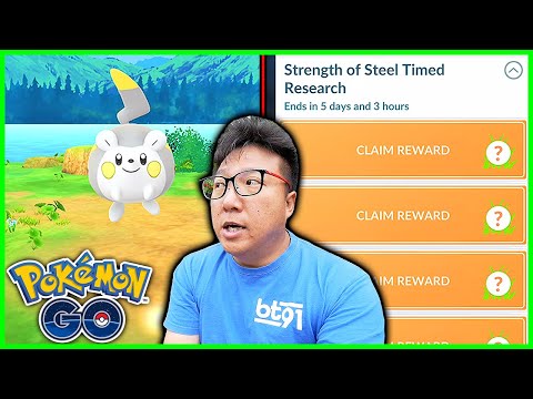 Strength of Steel Ultra Unlock Part 2 with Shiny Togedemaru - Pokemon GO