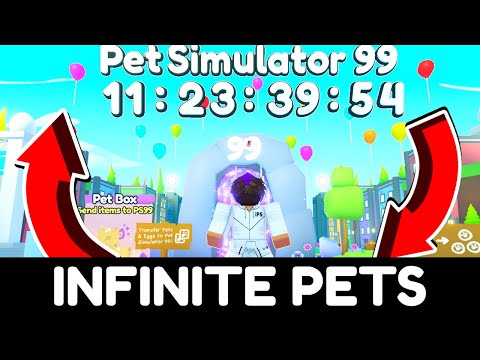 How To Transfer INFINITE Pets Into Pet Simulator 99! (Roblox)