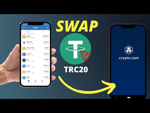 How to Withdraw USDT TRC20 - from Trust Wallet to Crypto.com