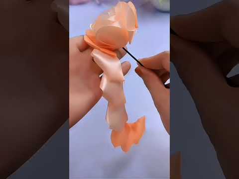 Handmade diy gift ideas ribbon rose