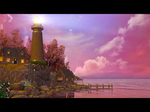 Lighthouse by the Sea Ambience: Lapping Waves, Nature & Bird Sounds for Peace, Rest and Relaxation