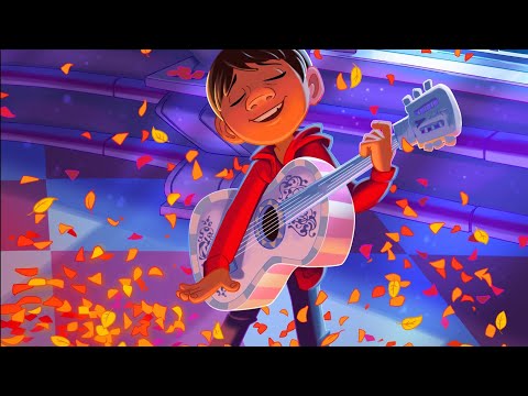 Happy Colour - Colour by Number. Disney Coco 👵🏽💀🎶  - Miguel And His Passion For Music 🎶🎤🎸✨