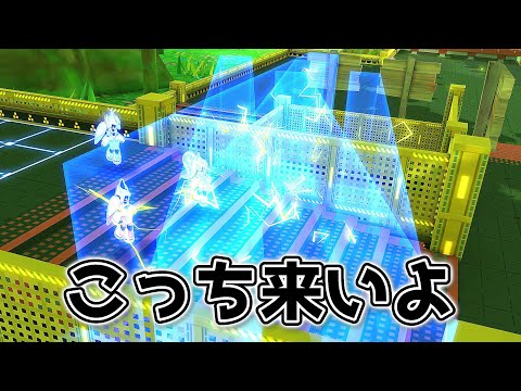 【壁6枚】直線ステージで『壁 × コピー』の3人で封鎖したら戦わずに勝てる説ｗｗｗｗ【＃コンパス】