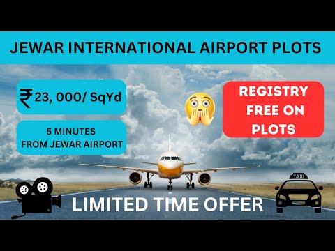 Plot Near Jewar Airport | Jewar Airport Boost Residential Plots