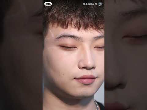 Natural Men Brow × Asian Makeup Transformation