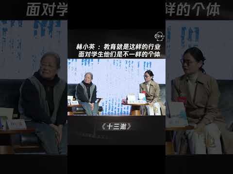 林小英：教育就是这样的行业，每个学生都是不一样的个体 #shorts #十三邀 #许知远 #林小英