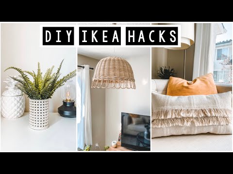 DIY IKEA HACKS -  Easy and Affordable Home Decor for 2020