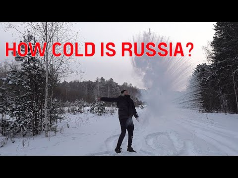 How Cold is Russia really? Russia vs USA and Canada