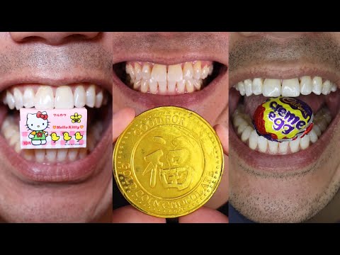 The Loudest Chocolate and Candy Chewing Sounds You’ll Ever Hear! ASMR