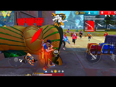 White444 90% Headshot Rate ⚡| Solo Vs Squad Full Gameplay | Poco x3 Pro🔥iPhone 13📲 FreeFire