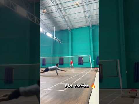 17 December wrong❌Dive  🏸 but efforts |#badminton #ytshorts #subscribe