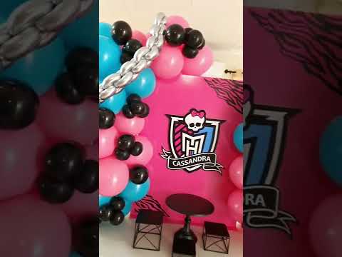 Monster High Decoration | Balloon Garland