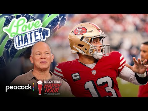 Purdy, Cousins top Berry's Week 11 QB Love/Hate | Fantasy Football Happy Hour | NFL on NBC