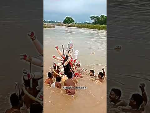 ❤️ Bidai Kaise Kari 😭❤️🙏 #4k Durga Maa Visarjan Status 🚩🙏❤️ #viral #shorts #viralvideo #viral #like