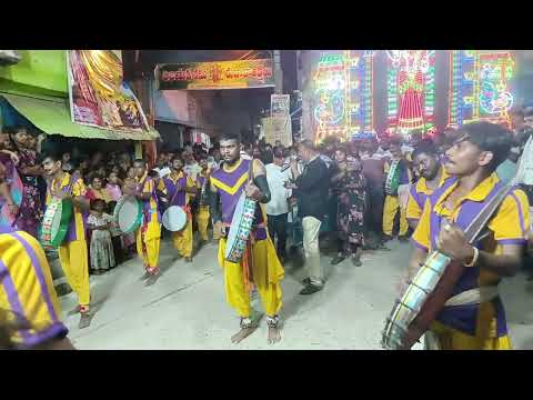 Dusshera last day program at Cumbum Sri Nataraj teenmaar dappula brundam Narasaraopeta....