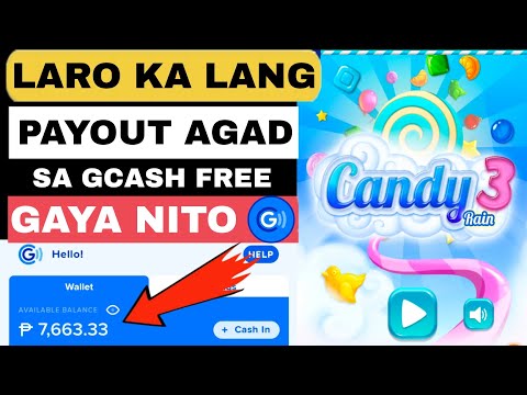 LARO KA LANG PAYOUT AGAD SA GCASH CANDYRAIN 3 APP REVIEW LEGIT EARNING APP 2024 GCASH