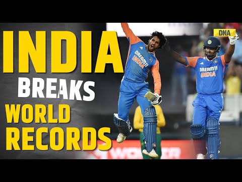 IND Vs SA Highlights: India Breaks Multiple World Records In 4th T20 I Sanju Samson I Tilak Varma