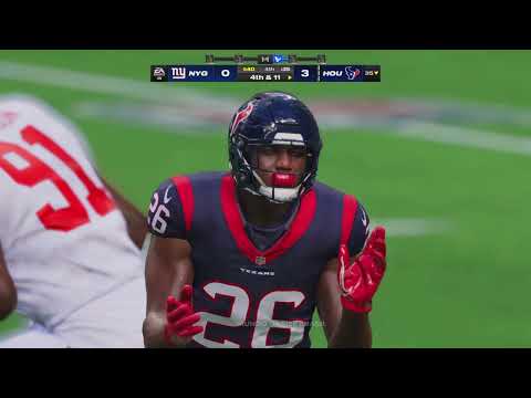 🏈 MADDEN 24 PS5 Giants vs. Texans Preseason Week 2 Gameplay