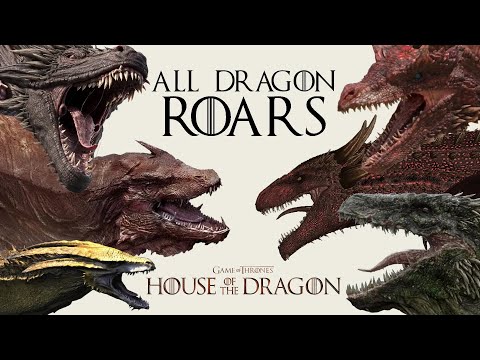 All Targaryen Dragon ROARS from House of the Dragon S1 S2