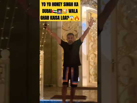 YO YO HONEY SINGH NEW DUBAI 🇦🇪🏠 HOUSE | HONEY SINGH DUBAI NEW HOUSE CELEBRATE✨️🎇🎆 DIWALI | #shorts