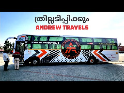 Experience The Ultimate Luxury With Andrew: New Kottayam To Bangalore Ac Sleeper Bus Journey | BENZ